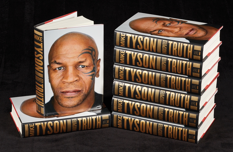Mike Tyson Signed Undisputed Truth Books Group (BAS) (8)