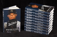 Mariano Rivera Signed "The Closer" Books Group (10)