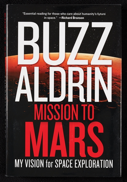 Buzz Aldrin Signed Mission To Mars Books Group (5)