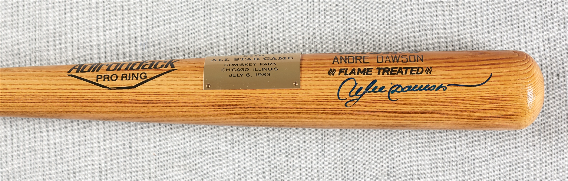 Andre Dawson Signed 1983 All-Star Game Commemorative Adirondack Bat (Fanatics/Dawson LOA)