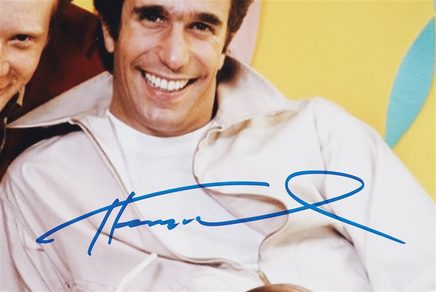 Happy Days Group-Signed 11x14 Photo (BAS)
