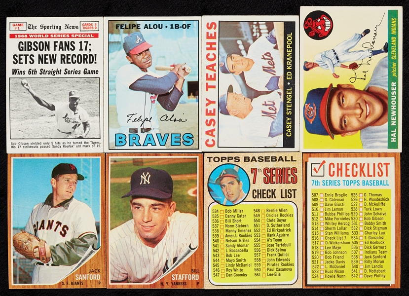 1955-69 Topps Baseball Group With HOFers, Stars and Specials (370)