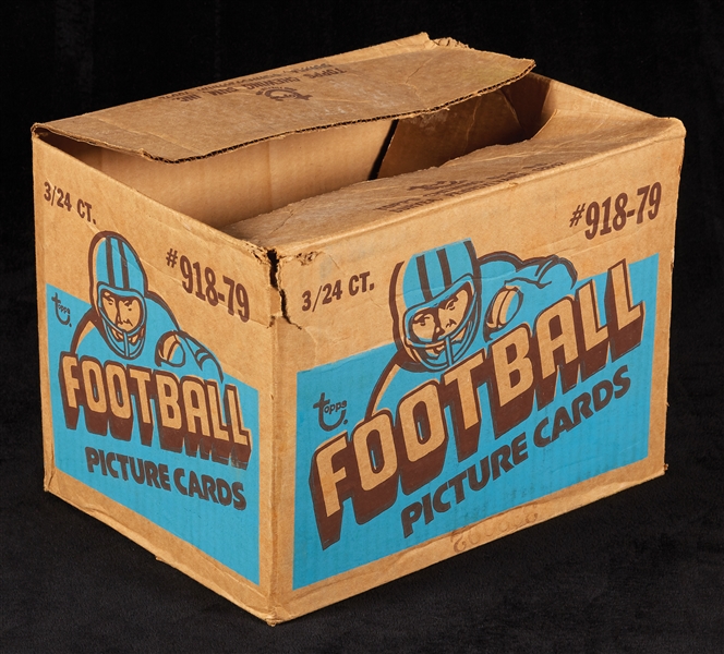 1979 Topps Football Rack Pack Empty Case (Fritsch)