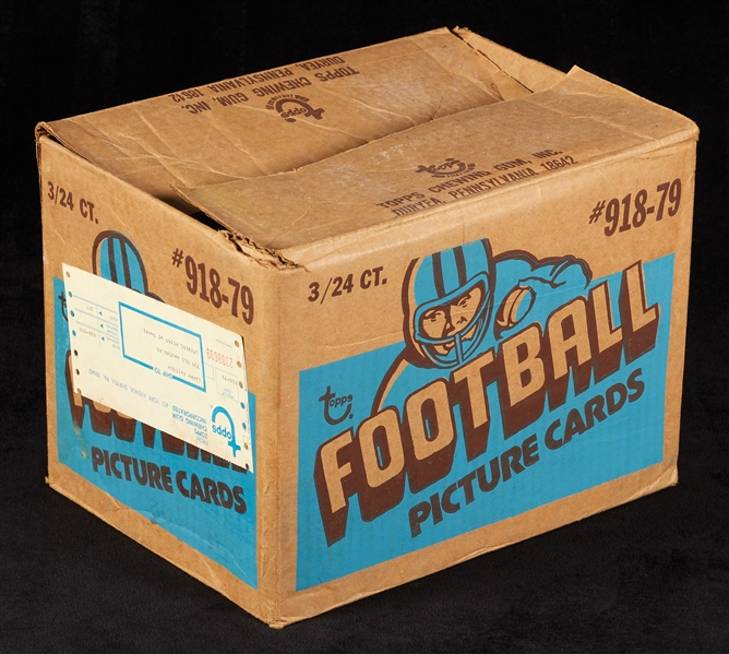 1979 Topps Football Rack Pack Empty Case (Fritsch)
