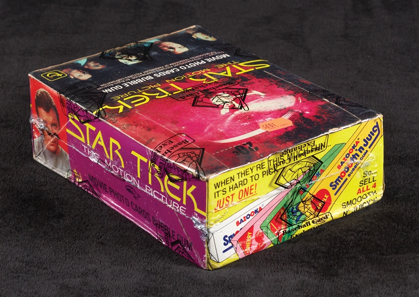 1979 Topps Star Trek The Movie Wax Box (36) (BBCE)