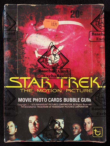 1979 Topps Star Trek The Movie Wax Box (36) (BBCE)
