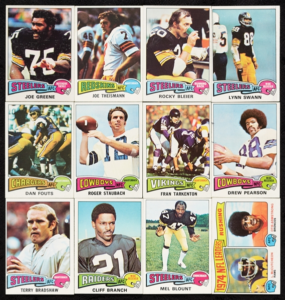 1975 Topps Football Complete Set (528)