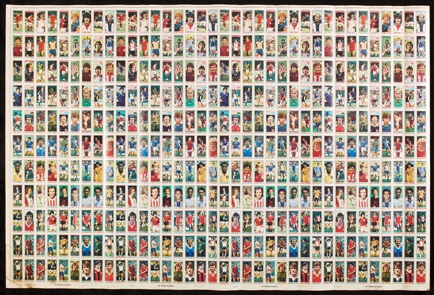 1976-83 Soccer and Olympics Uncut Sheets (13)