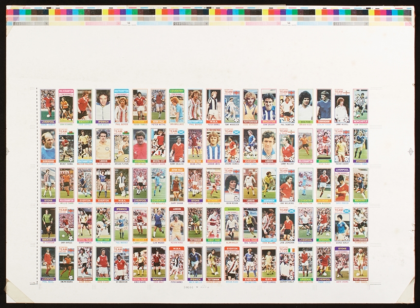 1976-83 Soccer and Olympics Uncut Sheets (13)