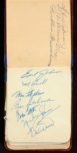 Vintage Autograph Album Collection with HOFers (4) (600+ Signatures)