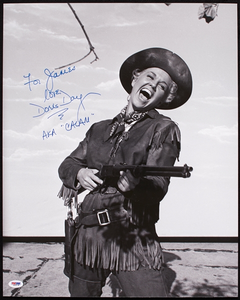 Doris Day Signed 16x20 Photo (PSA/DNA)
