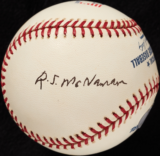 Robert S. McNamara (JFK Cabinet) Single-Signed OML Baseball (PSA/DNA)