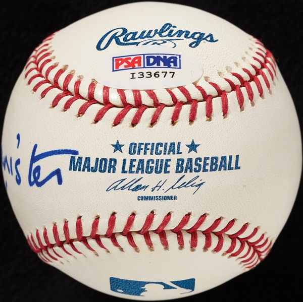 Roger Bannister Single-Signed OML Baseball (PSA/DNA)