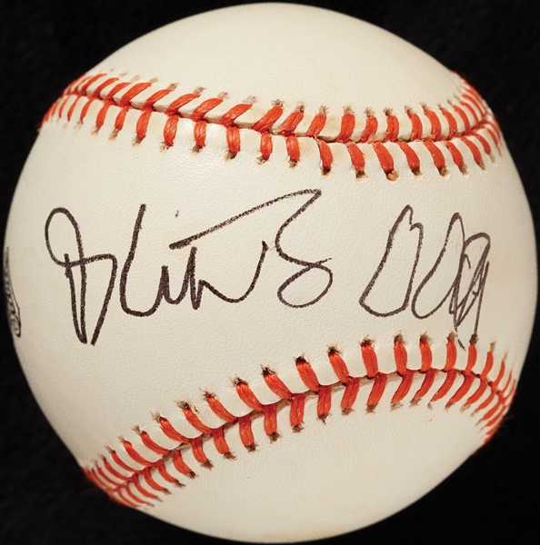 Stewart Udall (JFK Cabinet) Single-Signed OML Baseball (PSA/DNA)