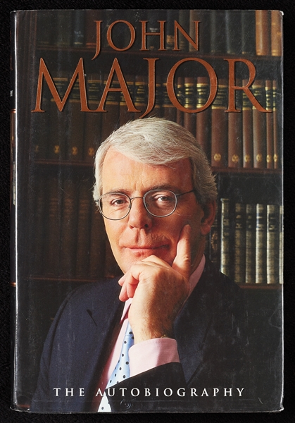 Sir John Major Signed John Major Book (PSA/DNA)
