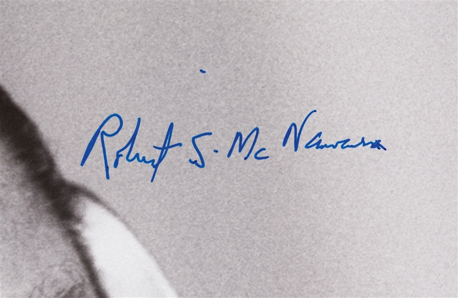 Robert S. McNamara (JFK Cabinet) Signed 16x20 Photo (PSA/DNA)