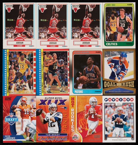 1987-2021 Hall of Famers Group, Three Sports, Many GOATS (24)