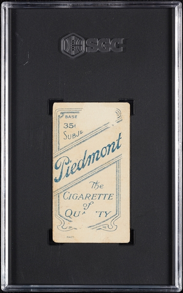 1909-11 T206 Billy Campbell SGC 1