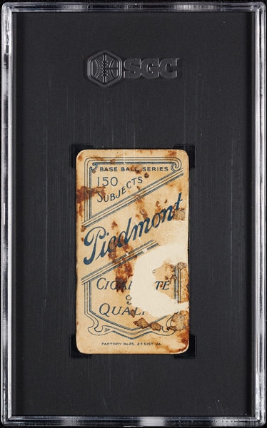 1909-11 T206 Carl Lundgren Chicago SGC 1