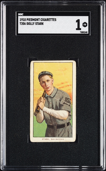 1909-11 T206 Dolly Stark SGC 1