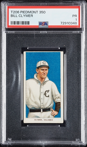 1909-11 T206 Bill Clymer PSA 1