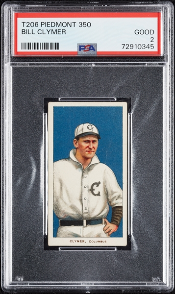 1909-11 T206 Bill Clymer PSA 2