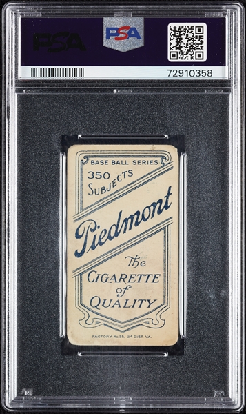 1909-11 T206 Bunk Congalton PSA 2