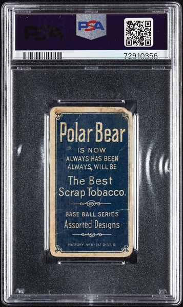 1909-11 T206 Bunk Congalton PSA 1