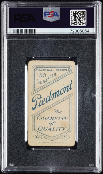1909-11 T206 Bill Hinchman Cleveland PSA 2