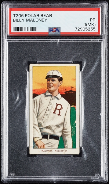 1909-11 T206 Billy Maloney PSA 1 (MK)