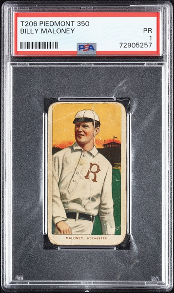 1909-11 T206 Billy Maloney PSA 1