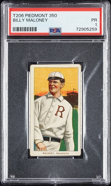 1909-11 T206 Billy Maloney PSA 1