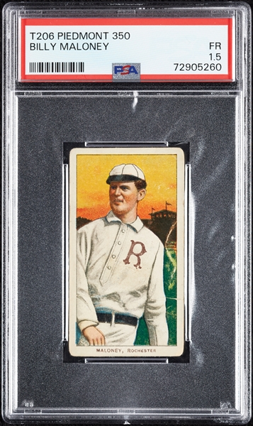 1909-11 T206 Billy Maloney PSA 1.5