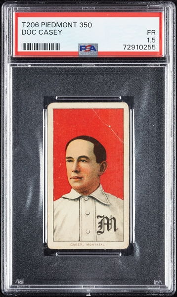 1909-11 T206 Doc Casey PSA 1.5