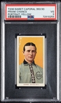 1909-11 T206 Frank Chance Portrait Yellow PSA 3