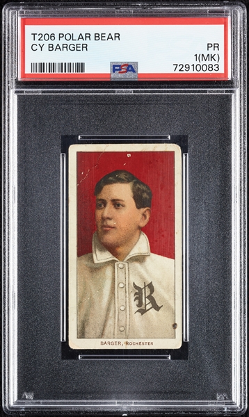 1909-11 T206 Cy Barger PSA 1 (MK)