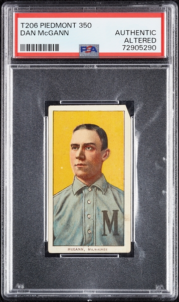 1909-11 T206 Dan McGann PSA Authentic