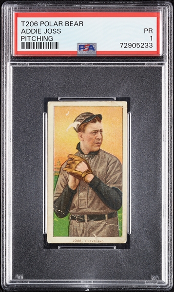 1909-11 T206 Addie Joss Pitching PSA 1