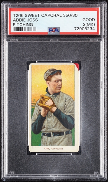 1909-11 T206 Addie Joss Pitching PSA 2 (MK)