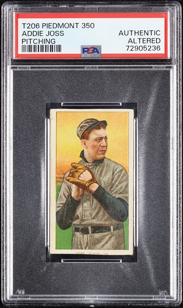 1909-11 T206 Addie Joss Pitching PSA Authentic