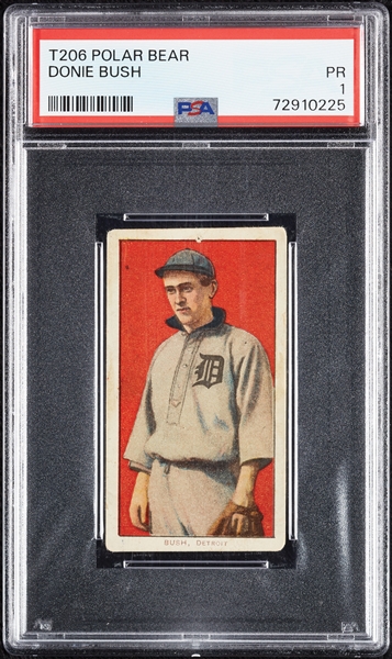 1909-11 T206 Donie Bush PSA 1