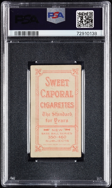 1909-11 T206 Bill Bergen Catching PSA 4