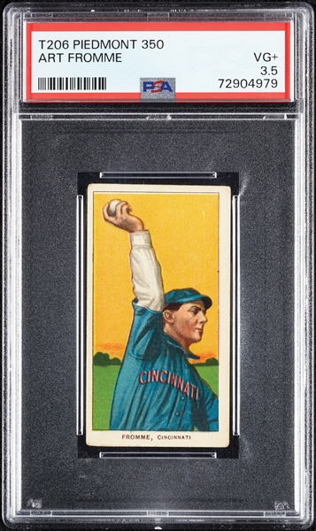 1909-11 T206 Art Fromme PSA 3.5