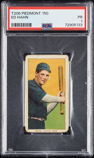 1909-11 T206 Ed Hahn PSA 1