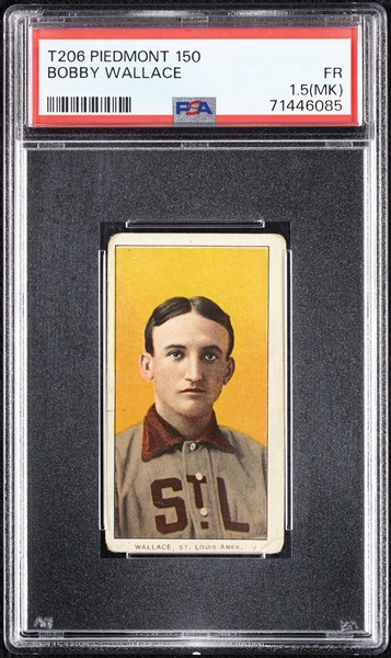 1909-11 T206 Bobby Wallace PSA 1.5 (MK)