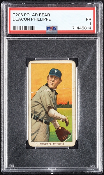 1909-11 T206 Deacon Phillippe PSA 1