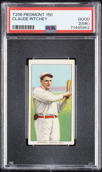 1909-11 T206 Claude Ritchey PSA 2 (MK)