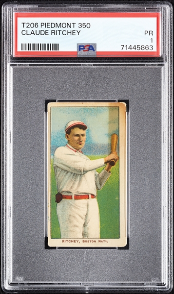 1909-11 T206 Claude Ritchey PSA 1