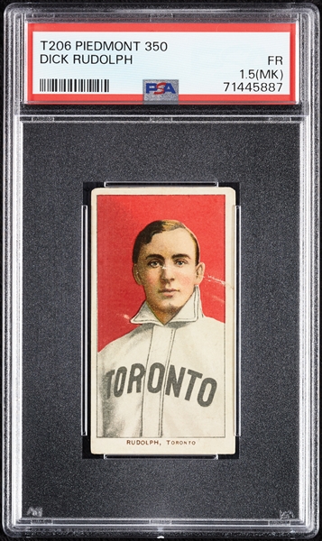 1909-11 T206 Dick Rudolph PSA 1.5 (MK)