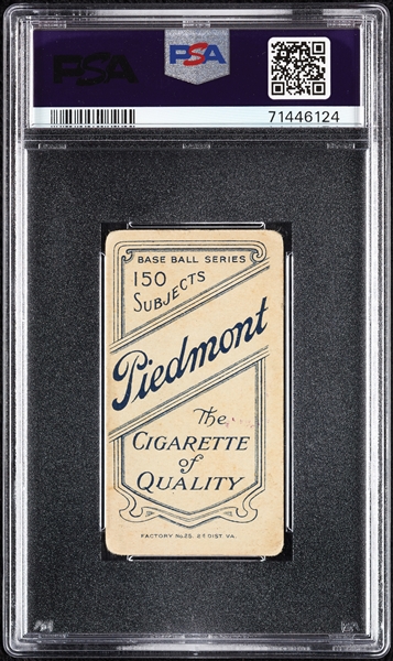 1909-11 T206 Doc White Chicago, Portrait PSA 1.5